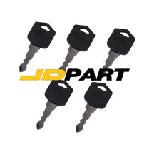 5PCS 212 D554212 Ignition Keys for Doosan Daewoo Forklift D25 D35 G25 G35