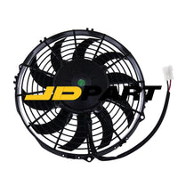 12V Low Profile Puller Fan 10 Blades 30100435 VA11-AP7/C-57A For Spal 802CFM