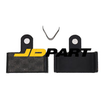 2 Pcs Brake Pads 3C7075 188-2933 CA1882933 For CAT 416 416B 428B 436B 438B 446B