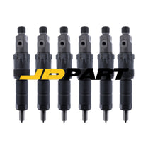 6X Fuel Injector AR74665 For John Deere 4050 6600 690CR 770A 743 740 693B 644D