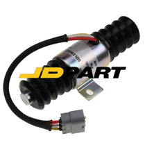 24V Stop Solenoid 6785-5621 For Volvo L90B L150C L120B D-type Plug M6 Thread