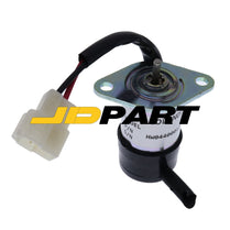 12V Fuel Stop Solenoid 052600-4151 For Kubota ZD28F ZD1211 ZD326P ZD331RP ZD326H