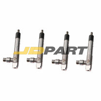 4 Pieces Fuel Injector Assembly 729946-53300 for Yanmar 4TNV98 4TNV98T Engine
