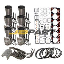 Overhaul Rebuild Kit For Mitsubishi 6D34 6D34T Engine Piston Ring Liner Gasket