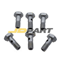 3905307 Fuel Return Line Banjo Bolt Screw Set For 89-98 Cummins Dodge 6BT 5.9