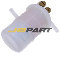 Inline Fuel Filter for Hitachi Mitsubishi Peljob BF7845 MM33536 Clear 2 screws