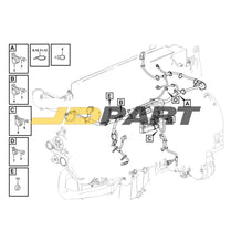 VOE17465550 Wiring Harness for Volvo A35G,A40G