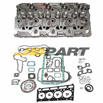 Cylinder Head Loaded + Upper Gasket Set for Kubota L4740 L5240 V2403 Engine