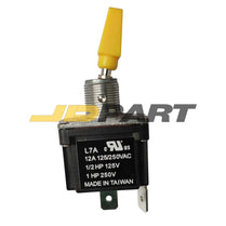 4360330 Toggle Switch for JLGLift (On)-Off Waterproof (Momentary)