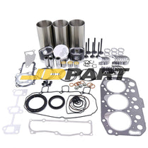 D1302 Overhaul Kit for Kubota 3 Cyl Engine L275F L275DT L2250F L2250DT Tractor