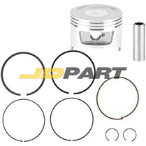 Piston Kit w Rings For Kipor KDE3500 KDE4000 Generators KM178F Engine Motors