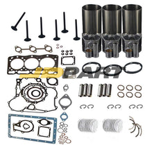 For Yanmar 3TN75 3TN75E 3TN75U Direct-Injection Engine Overhaul Rebuild Kit